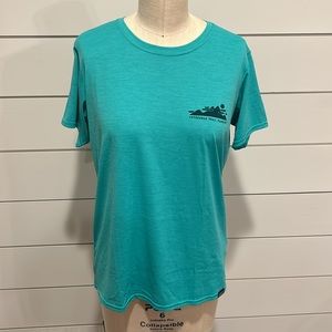 EUC Patagonia short sleeve trail running tee shirt. Size medium